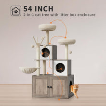 Load image into Gallery viewer, Cat Tree Furniture for Indoor Cats, Modern Design
