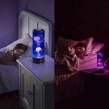 Load image into Gallery viewer, Jellyfish LED Lamp and Aquarium
