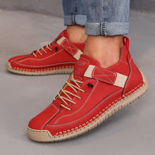 Load image into Gallery viewer, Women's Color Matching Fashion Leather Outdoor Casual Boots
