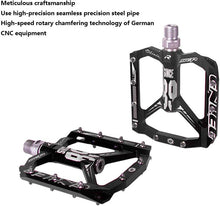 Load image into Gallery viewer, Lightweight Flat Bike Pedals Aluminum Alloy Anti-Slip
