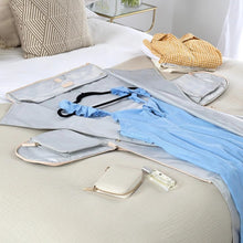 Load image into Gallery viewer, Large-Capacity Foldable Women's Garment Travel Bag with Hanging Suit Compartment
