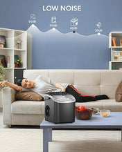 Load image into Gallery viewer, Portable Countertop Ice Maker – Efficient, Self-Cleaning Machine with Ice Scoop and Basket

