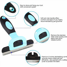 Load image into Gallery viewer, Premium Dog Hair Remover Comb – Safe Grooming Tool for All Coat Types and Sensitive Skin
