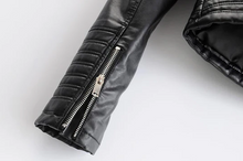 Load image into Gallery viewer, Leather Biker Jacket
