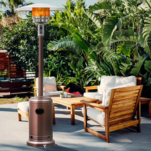 Load image into Gallery viewer, Tall Gas Propane Outdoor Deck Patio Lamp Heater 4800 BTU
