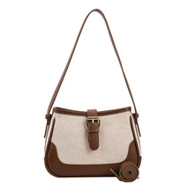 Load image into Gallery viewer, Square Shoulder Messenger Bag with Structured Design
