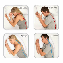 Load image into Gallery viewer, Orthopedic Side Sleeper Pillow With Ear Hole
