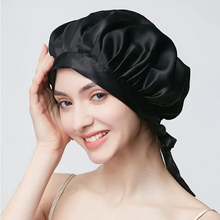 Load image into Gallery viewer, All-Night Silk Bonnet - Stays On All Night Guaranteed
