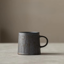 Load image into Gallery viewer, Japanese Vintage Ceramic Coffee Mug with Rustic Glaze
