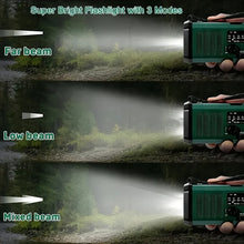 Load image into Gallery viewer, EcoPower Radiator Emergency Radio with Flashlight and USB Charger
