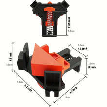 Load image into Gallery viewer, Spring Loaded Woodworking Right Angle Clamps
