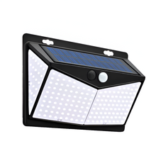 Load image into Gallery viewer, Solar Powered LED Wall Light with Motion Sensor, Waterproof Outdoor Security Lamp for Yard, Pathway, and Front Door
