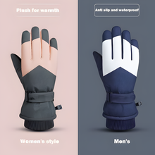 Load image into Gallery viewer, Waterproof Insulated Snow Gloves with Touch Screen Grip for Winter Sport
