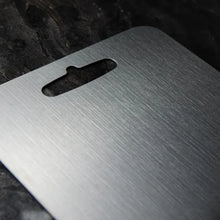 Load image into Gallery viewer, Stainless Steel Cutting Board – SUS304 Non-Porous Surface, Easy Clean, Odor-Resistant, Durable Kitchen Prep Board
