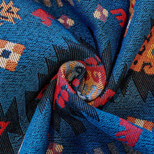 Load image into Gallery viewer, Nomad Dream Boho Couch Cover, Vintage Geometric Chenille Furniture Protector
