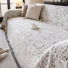 Load image into Gallery viewer, Nordic Speckle Reversible Couch Cover, Cotton Microfiber Furniture Protector
