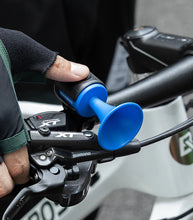 Load image into Gallery viewer, 120 Decibel Electric Bike Horn with Strap Mount and Water Resistant Casing for Cycling
