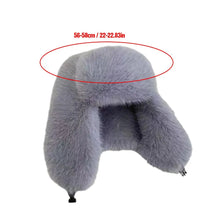 Load image into Gallery viewer, Plush Faux Fur Earflap Hat
