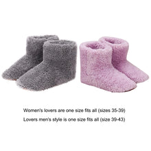 Load image into Gallery viewer, USB Heated Slippers for Men and Women
