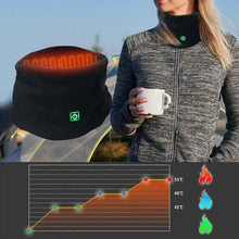 Load image into Gallery viewer, USB Heated Scarf with Adjustable Temperature
