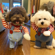 Load image into Gallery viewer, Chucky-Inspired Pet Costume for Dogs and Cats

