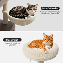 Load image into Gallery viewer, Cat Tree Furniture for Indoor Cats, Modern Design
