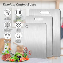 Load image into Gallery viewer, Stainless Steel Cutting Board, Antibacterial and Durable Kitchen Board
