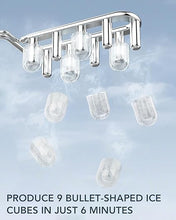 Load image into Gallery viewer, Portable Countertop Ice Maker – Efficient, Self-Cleaning Machine with Ice Scoop and Basket
