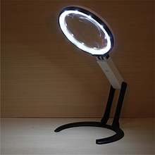 Load image into Gallery viewer, Magnifier Lamp with 12 LED Lights
