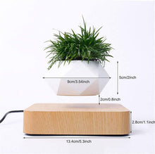 Load image into Gallery viewer, Levitating Plant Pot – Magnetic Floating Planter

