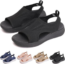 Load image into Gallery viewer, Summer Breeze Mesh Wedge Sandals for Women
