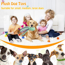 Load image into Gallery viewer, Squeaky Plush Dog Toy – Soft, Durable Companion for All Dog Sizes
