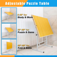Load image into Gallery viewer, Adjustable Puzzle Table with Drawers for up to 1500 Pieces
