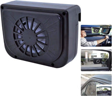 Load image into Gallery viewer, Solar-Powered Car Ventilation Fan for Odor and Smoke Elimination

