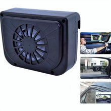 Load image into Gallery viewer, Solar-Powered Car Ventilation Fan for Odor and Smoke Elimination
