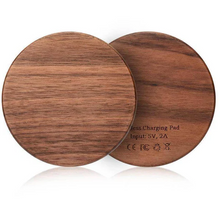 Load image into Gallery viewer, Fast Charging Wireless Charger (Wood)
