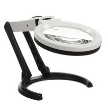 Load image into Gallery viewer, Magnifier Lamp with 12 LED Lights
