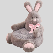 Load image into Gallery viewer, Plush Pet Bed with Raised Edges and Machine Washable Cover, Animal Shape Design
