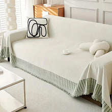 Load image into Gallery viewer, Serene Oasis Couch Cover, Pet-Friendly Stain-Resistant Chenille Cotton
