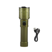 Load image into Gallery viewer, 3000 Lumen Outdoor Zoom Waterproof Flashlight with Adjustable Focus
