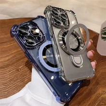 Load image into Gallery viewer, Premium Magnetic iPhone Case with MagSafe Stand &amp; Shockproof Protection
