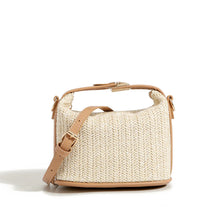 Load image into Gallery viewer, Straw Woven Mini Shoulder Messenger Bag for Summer
