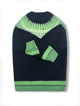 Load image into Gallery viewer, Womens Chunky Jacquard Round Neck Sweater with a Nature Inspired Pattern in Eight Colors
