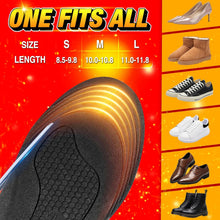 Load image into Gallery viewer, Rechargeable Heated Insoles with 3-Level Wireless Remote and 8-Hour Battery
