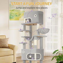 Load image into Gallery viewer, Cat Tree Light Indoor Climbing and Rest Tower
