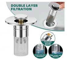 Load image into Gallery viewer, Floor Drain Filter: Stainless Steel
