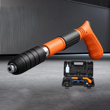 Load image into Gallery viewer, Versatile High-Precision Manual Nail Gun with Nails - Ideal for Woodworking and Concrete Decoration
