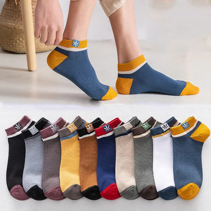 20 Pairs Mens Casual Thin Cotton Sweat Wicking Low Cut Ankle Socks