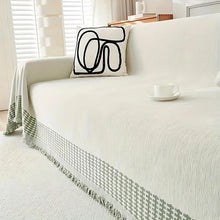 Load image into Gallery viewer, Serene Oasis Couch Cover, Pet-Friendly Stain-Resistant Chenille Cotton
