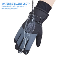 Load image into Gallery viewer, Waterproof Insulated Snow Gloves with Touch Screen Grip for Winter Sport
